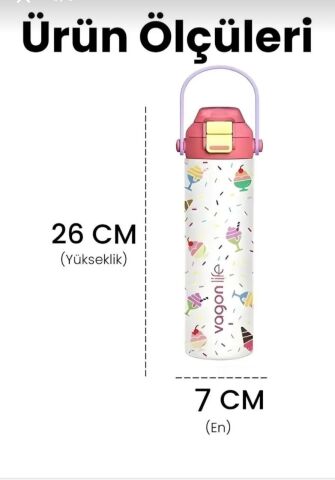 VAGONLİFE ÇELİK TERMOS /MATARA 600 ML 4 MODEL