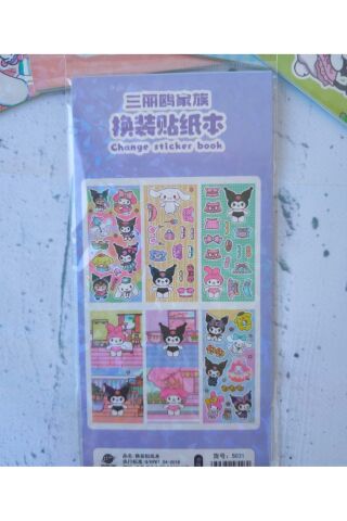 Lüx Giydirme Sticker Kitabı 6 Sayfa