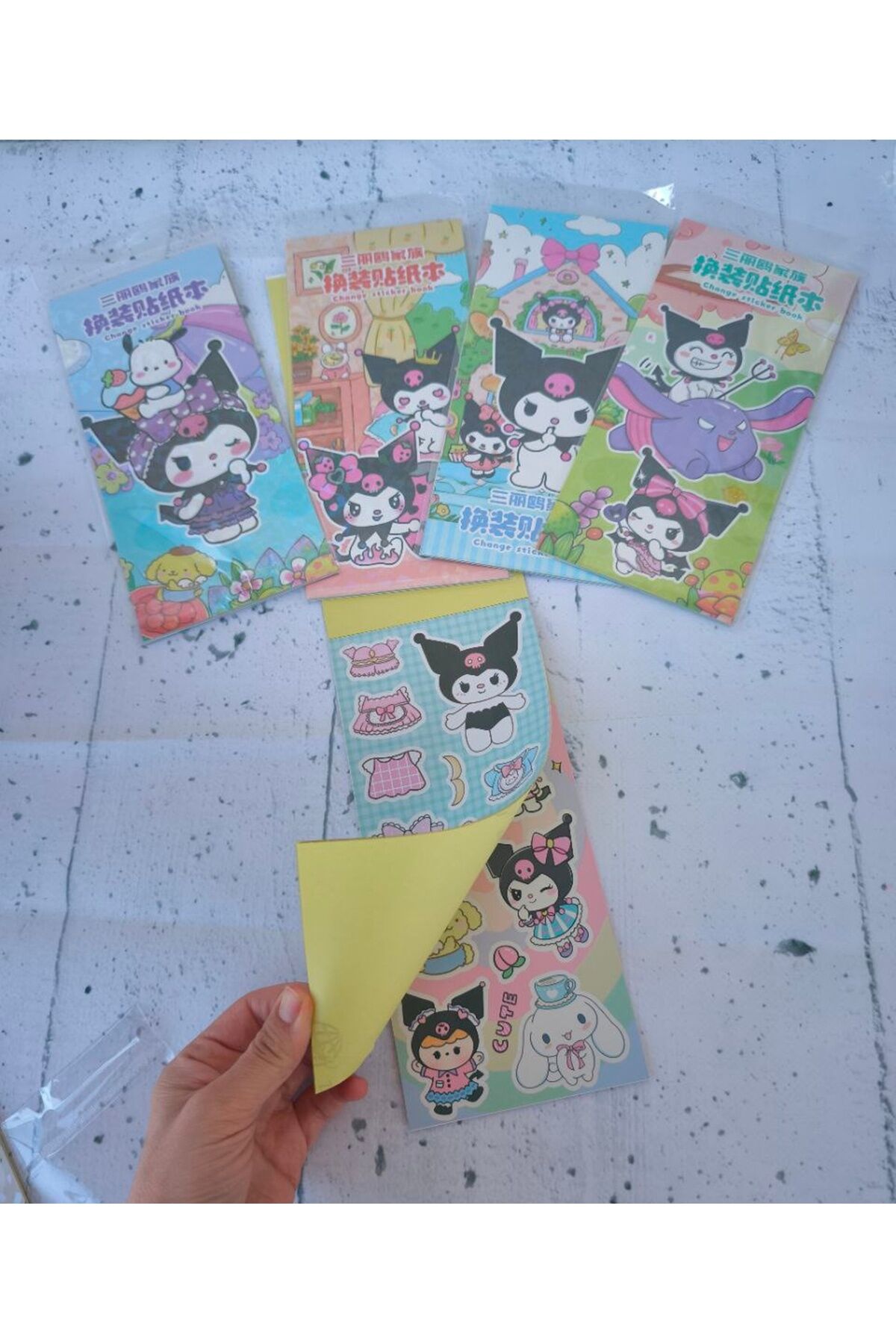 Lüx Giydirme Sticker Kitabı 6 Sayfa