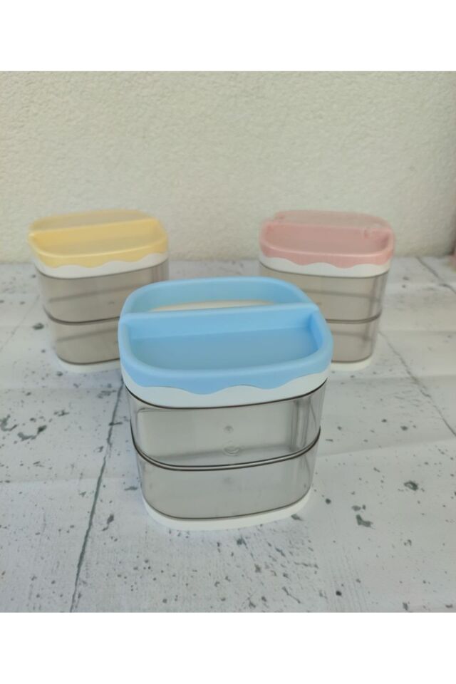 1 Adet Masaüstü Kalemlik Organizer 5 Bölmeli 11x11 cm STİCKER HEDİYELİ