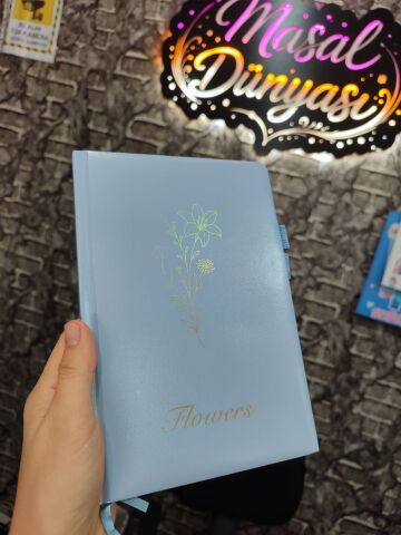 PARLAK DOKULU KAPAK AJANDA DEFTER