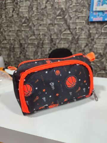 İKİ BÖLMELİ KALEMLİK BASKETBOL & PANDA MODEL