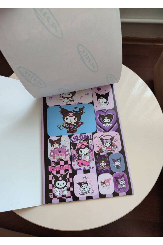 Kuromi Sticker Kitabı Sticker Albüm Hello Kitty Albüm 1 ADET