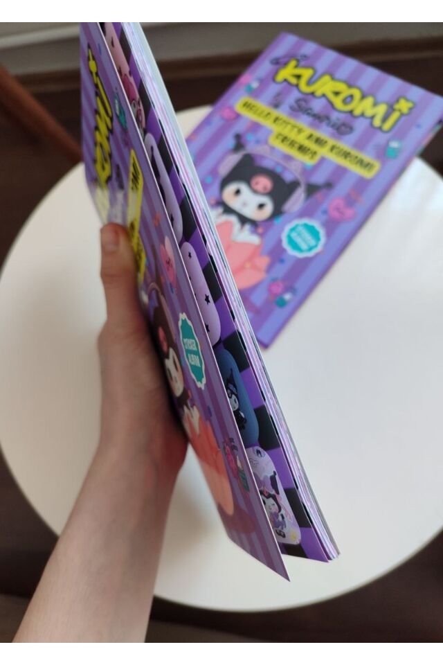 Kuromi Sticker Kitabı Sticker Albüm Hello Kitty Albüm 1 ADET