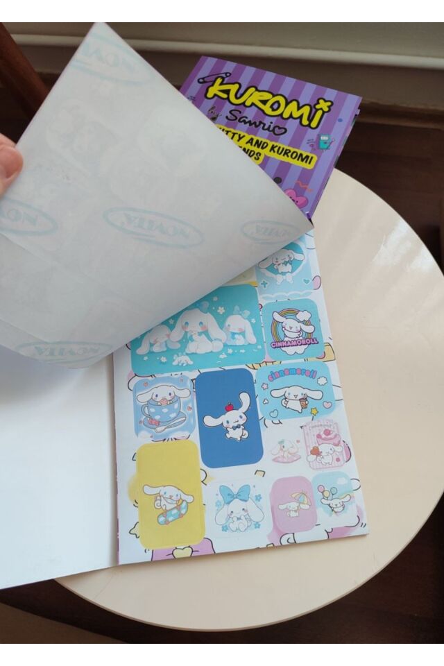 Kuromi Sticker Kitabı Sticker Albüm Hello Kitty Albüm 1 ADET