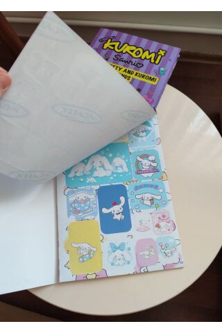 Kuromi Sticker Kitabı Sticker Albüm Hello Kitty Albüm 1 ADET