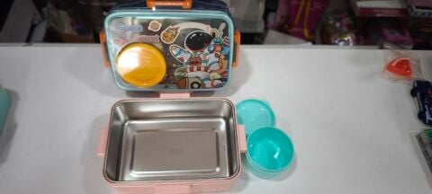 Paslanmaz Çelik Lunchbox – Sızdırmaz Kapaklı Sağlıklı Yemek Saklama ve Taşıma Kabı