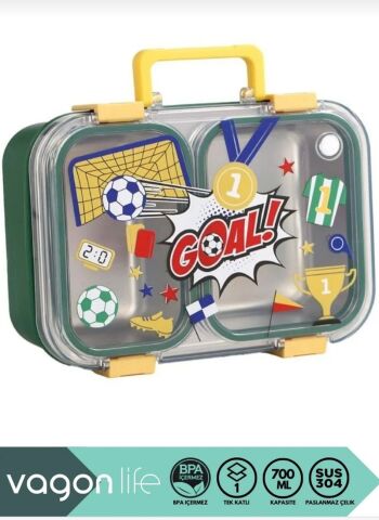 BACK TO SCHOLL ÇELİK BESLENME KABI