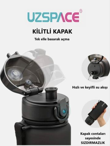 VAGONLİFE UZPACE 1000ML MATARA