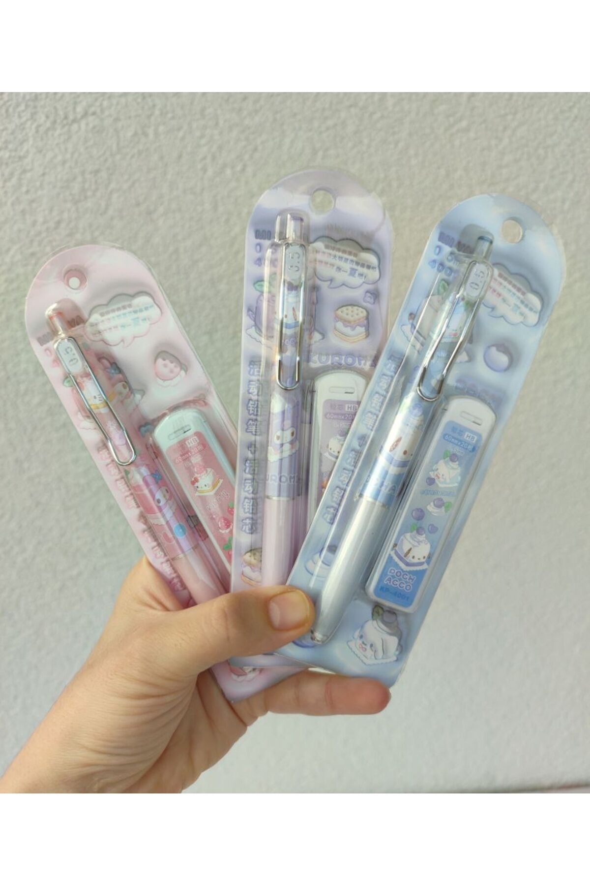 Sanrio 0,5 Uçlu Kalem Seti, Kalem ve Uç, 1 Adet Set Fiyatıdır