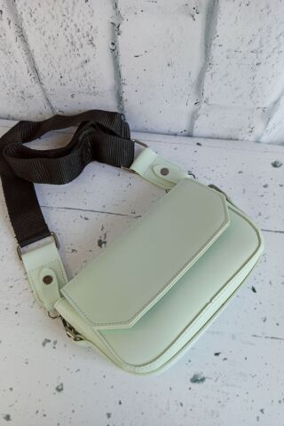 Çapraz Çanta Omuz Çantası Renkli Çantalar Clutch Çanta Yeşil - Tek Ebat