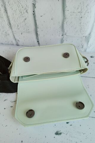Çapraz Çanta Omuz Çantası Renkli Çantalar Clutch Çanta Yeşil - Tek Ebat