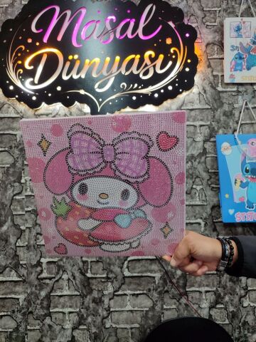 30*30 CM TUVALLİ ELMAS BOYAMA TAŞ DİZME SETİ