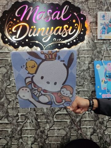 30*30 CM TUVALLİ ELMAS BOYAMA TAŞ DİZME SETİ