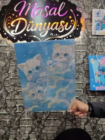 30*40 CM TUVALLİ ELMAS BOYAMA SETİ
