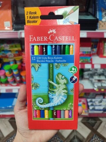 FABER CASTEL 24 RENK KURU BOYA ÇİFT TARAFLI