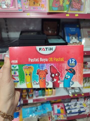 FATİH 12 RENK PASTEL BOYA