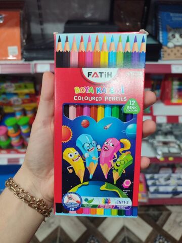 FATİH 12 RENK PASTEL BOYA