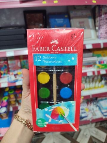 FABER CASTEL 12 RENK SULU BOYA