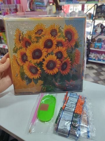 20*20 CM TUVALLİ ELMAS BOYAMA SETİ