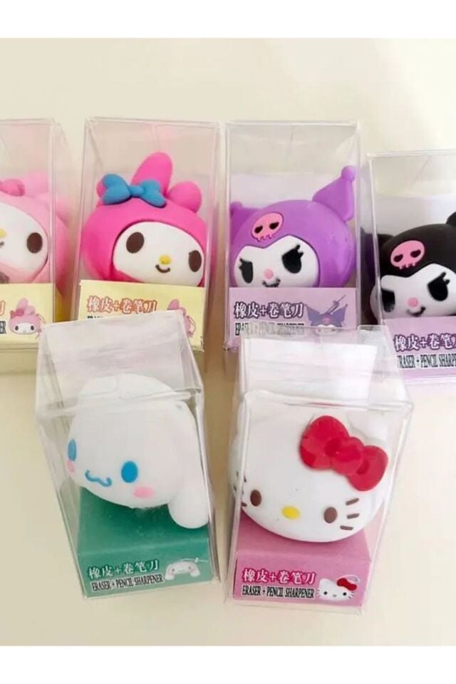 Sanrio Silgili Kalemtraş Hellokitty Kalemtraş 1 Adet