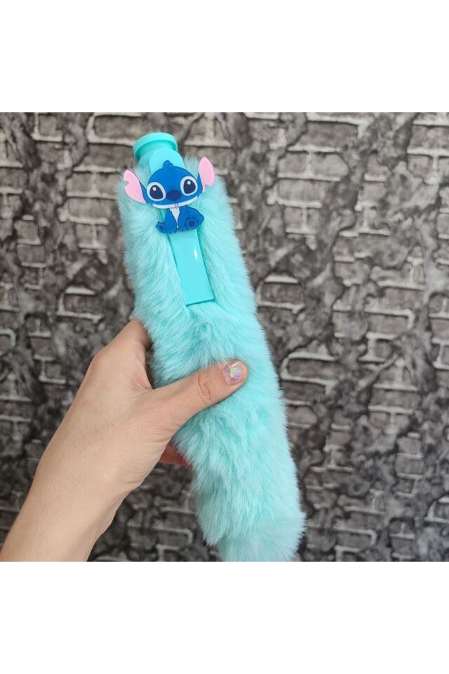  Mavi Stitch Tüylü