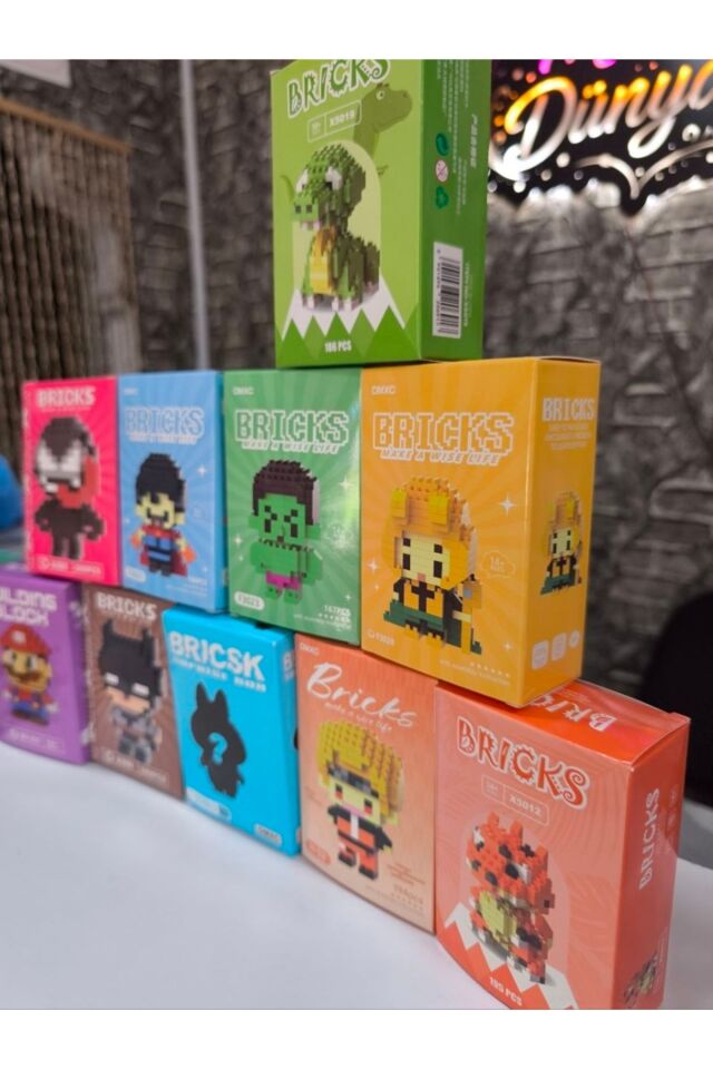 1 ADET Avengers Model Bricks Yapı Oyuncak