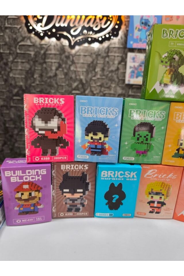 1 ADET Avengers Model Bricks Yapı Oyuncak