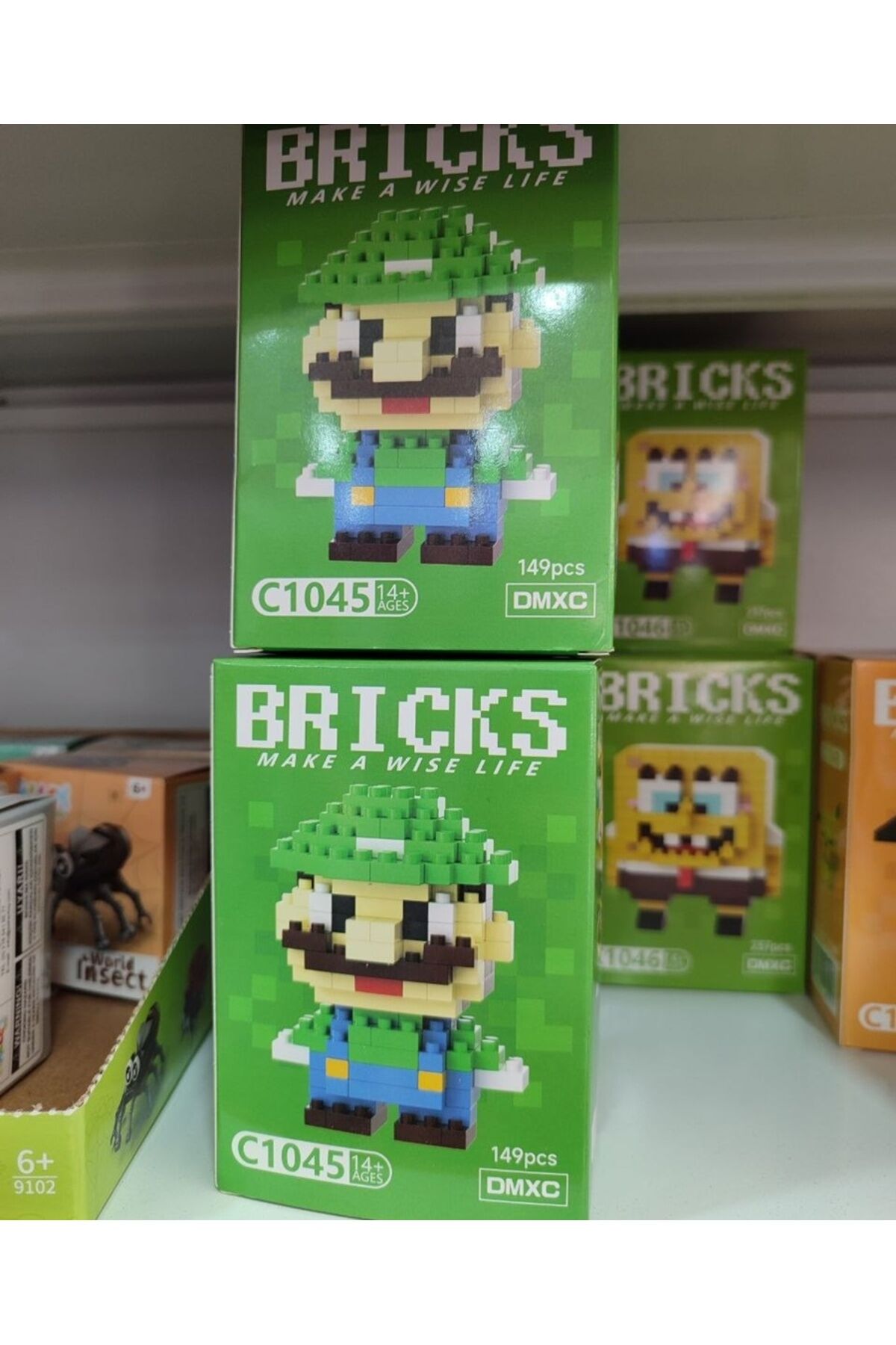 Mario Model Bricks Yapı Oyuncak 1 ADET