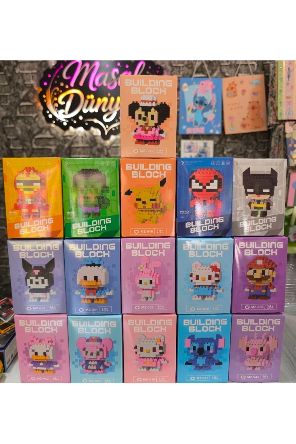 1 ADET Karışık Bricks Yapı Oyuncak Lego