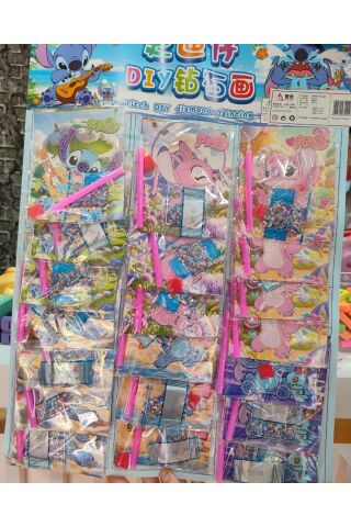 Stitch Elmas Dizme Boyama Seti 1 ADET