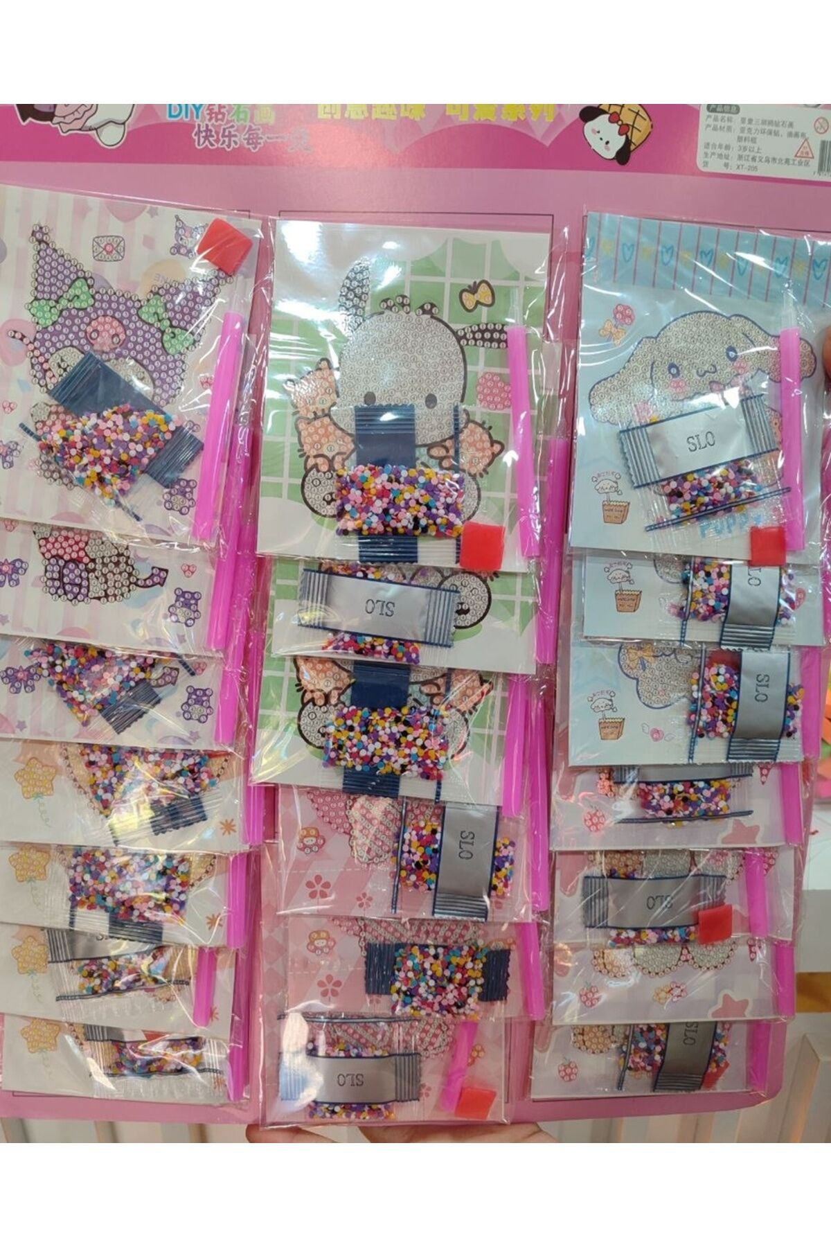 Sanrio Elmas Dizme Boyama Seti 1 ADET