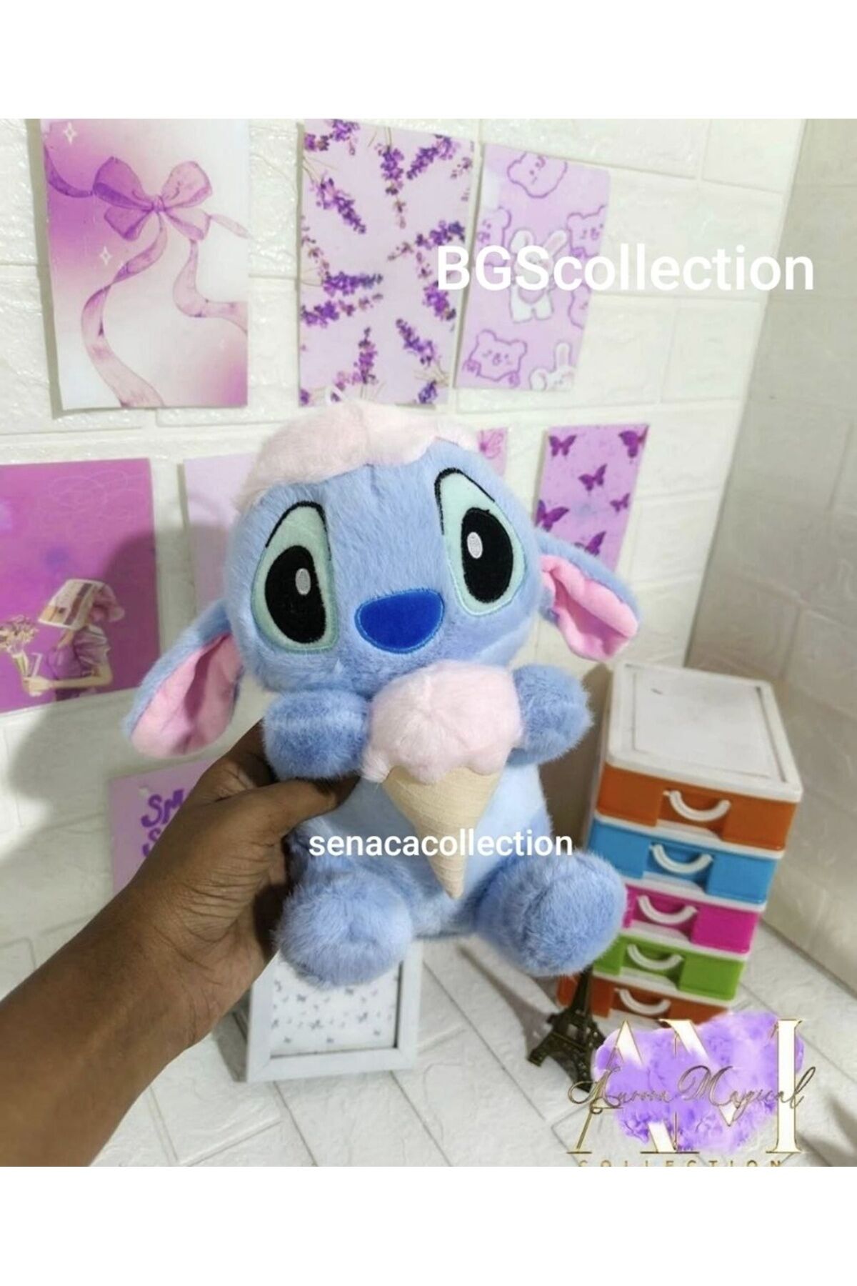 30 cm Dondurmalı Peluş Oyuncak 1 ADET