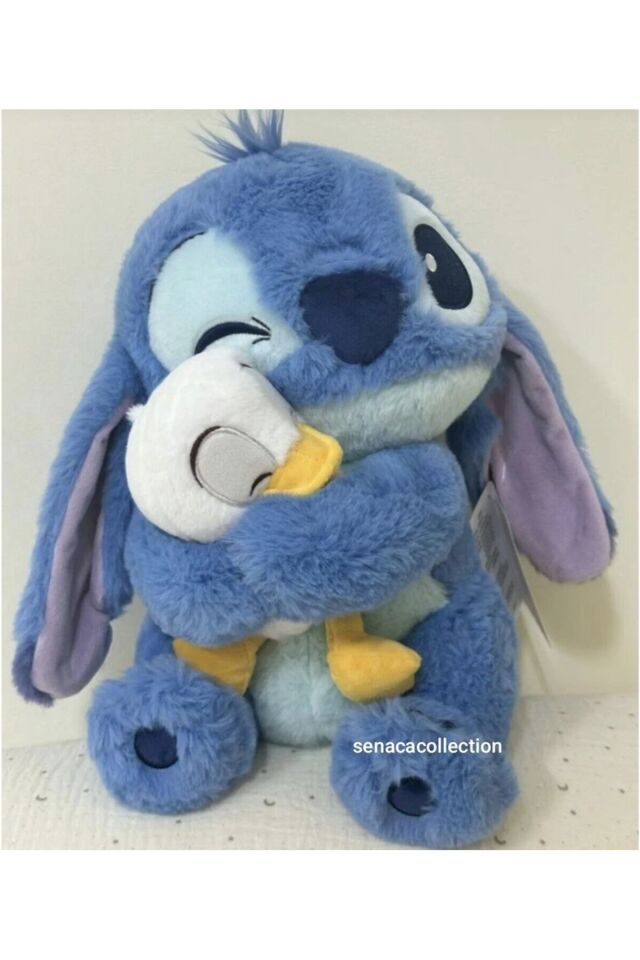 30 cm Ördek Oyuncaklı Stitch Peluş Oyuncak 1 ADET
