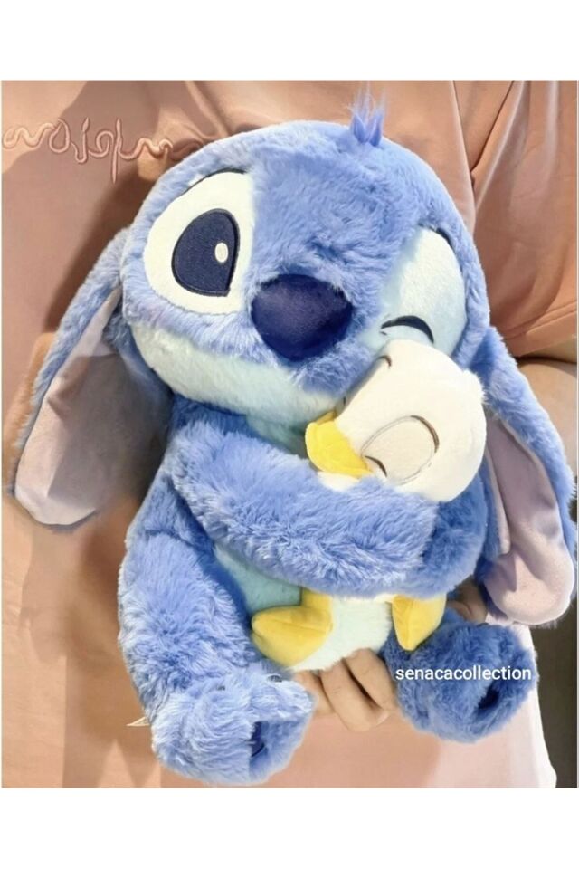 30 cm Ördek Oyuncaklı Stitch Peluş Oyuncak 1 ADET