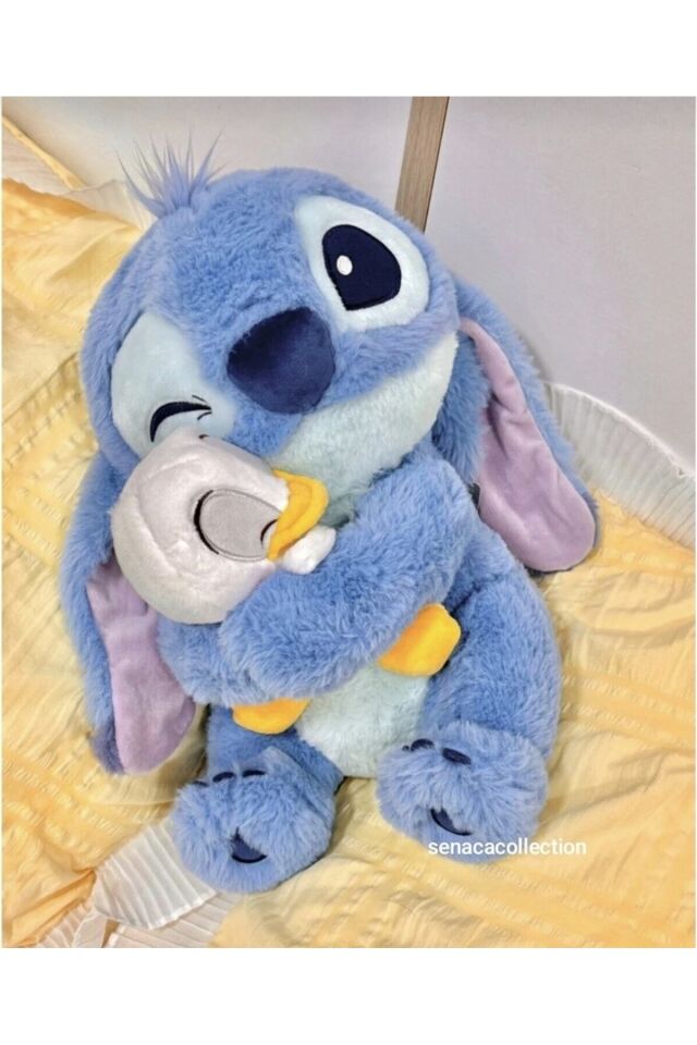 30 cm Ördek Oyuncaklı Stitch Peluş Oyuncak 1 ADET