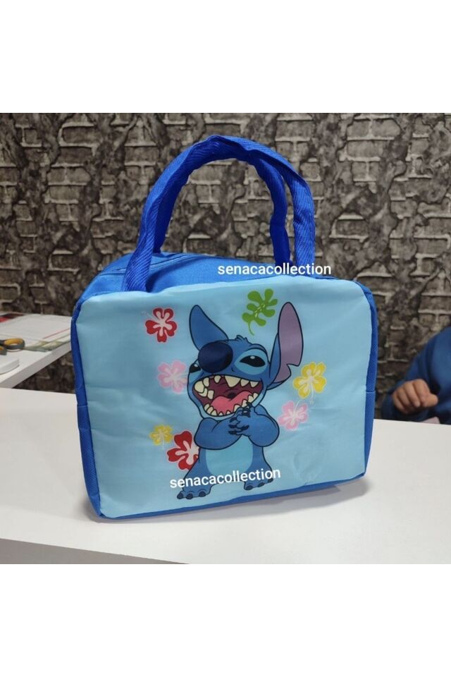 Isı Yalıtımlı Stitch Beslenme Çantası 22x20 cm 1 ADET