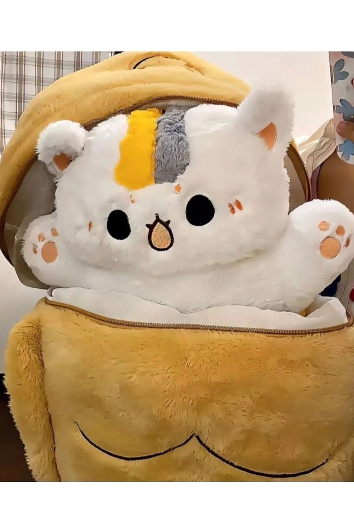 30 cm Fermuarlı Peluş Oyuncak 1 ADET