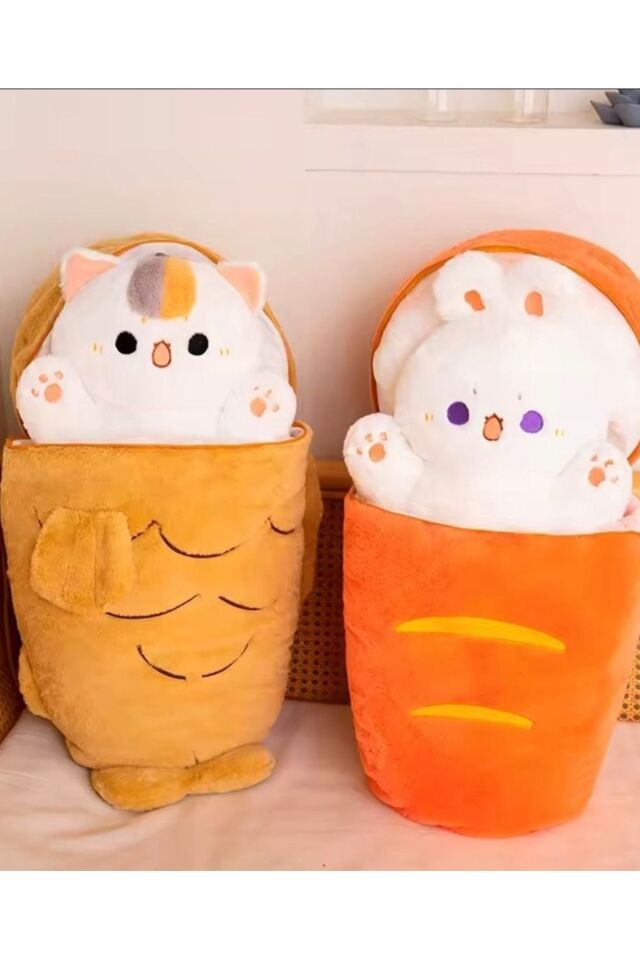 30 cm Fermuarlı Peluş Oyuncak 1 ADET