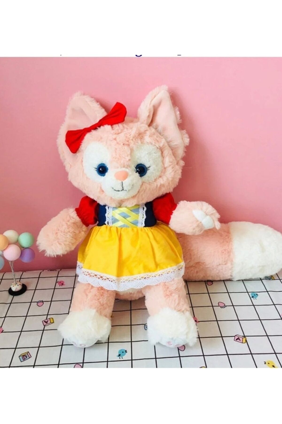LinaBell 35 cm Elbiseli Peluş Oyuncak 1 ADET