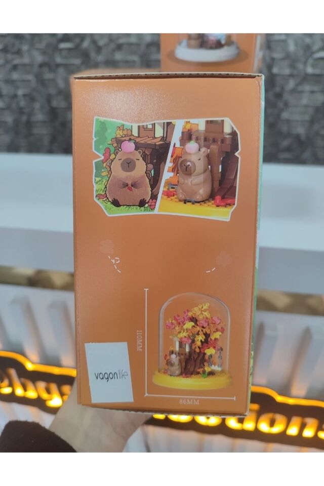 Vagonlife Panlos Fanuslu Ağaçev Capybara Yapı Block 1 ADET