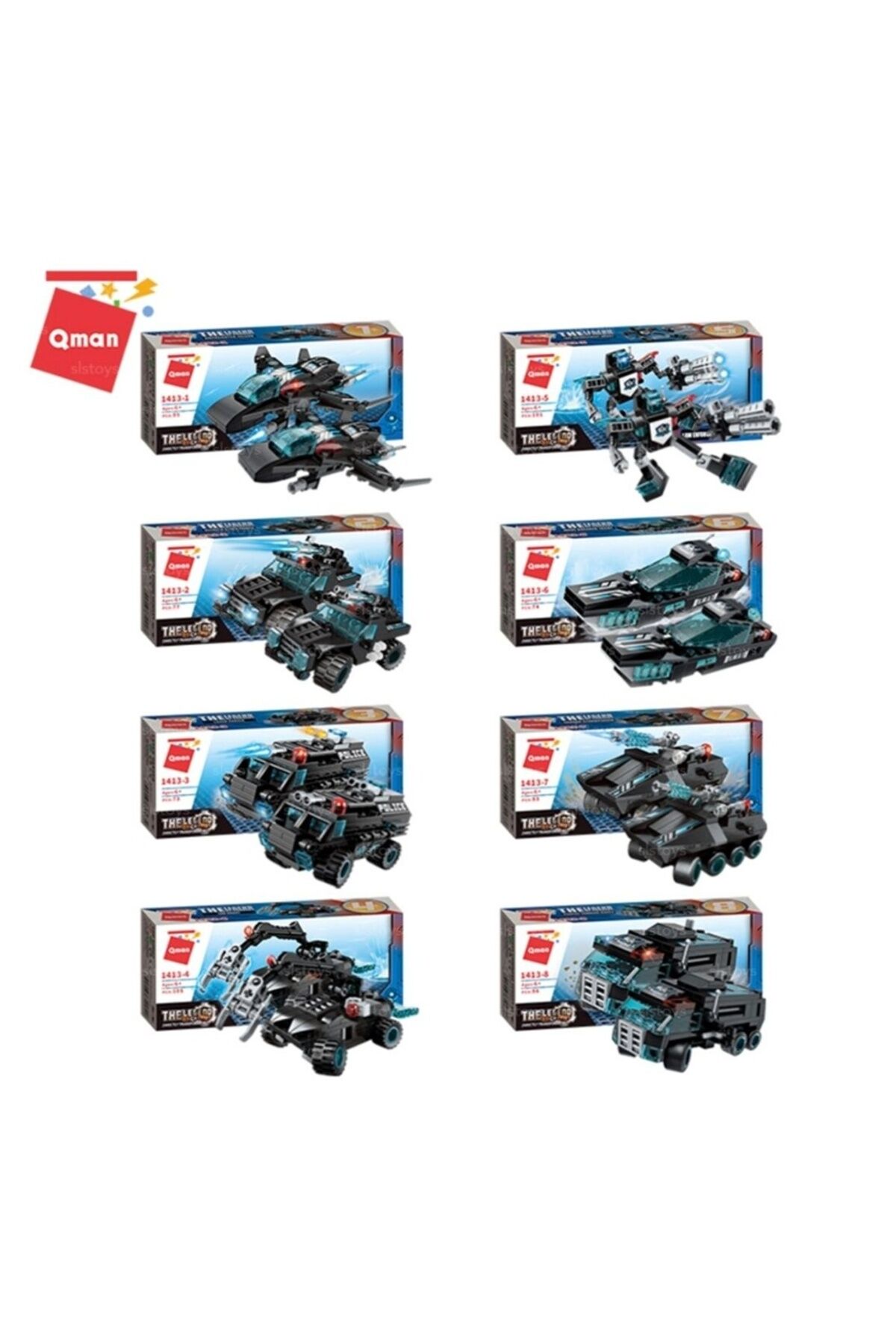 Keeppley Shadow Pulse Combat Yapı Oyun 1 ADET KP-1413