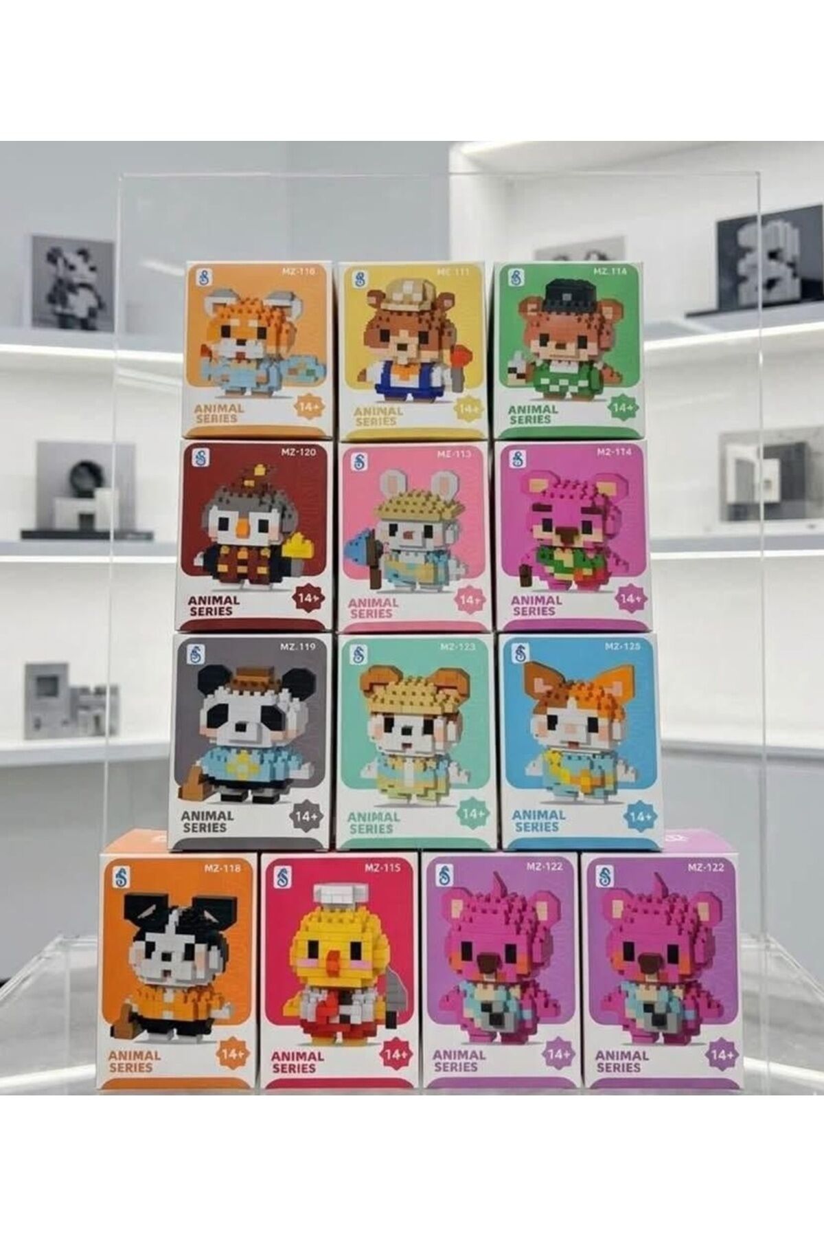 Animal Series Bricks 1 ADET