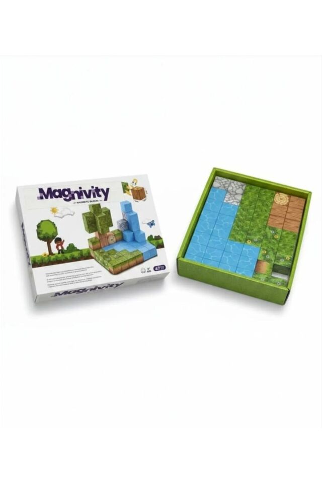 Magnivity Manyetik Küp 47 Parça