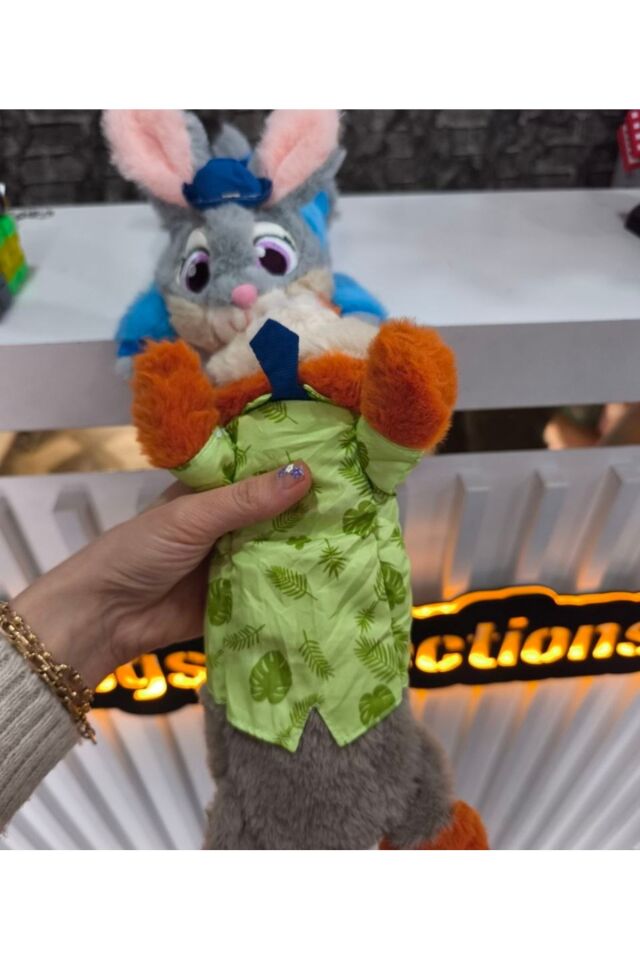 Zootopia Peluş Kalem Kutusu 21x9 cm Kalemlik 1 ADET