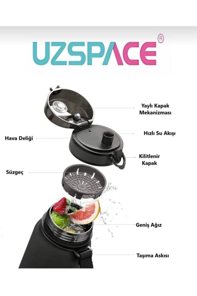 Vagonlife Uzspace 800ml BPA Free 1 Adet