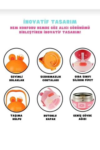 Vagonlife Çarpım Tablolu Çelik Matara Suluk 430 ml