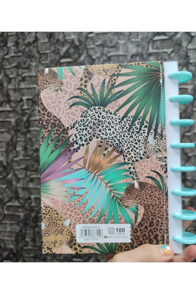 Kalın Spiralli Çizgili Defter 100 Sayfa 1 ADET