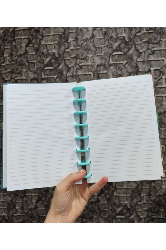Kalın Spiralli Çizgili Defter 100 Sayfa 1 ADET