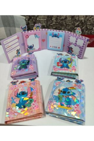 Stitch Defter Şeklinde Yapışkanlı Not Kağıdı Post-İt 1 ADET